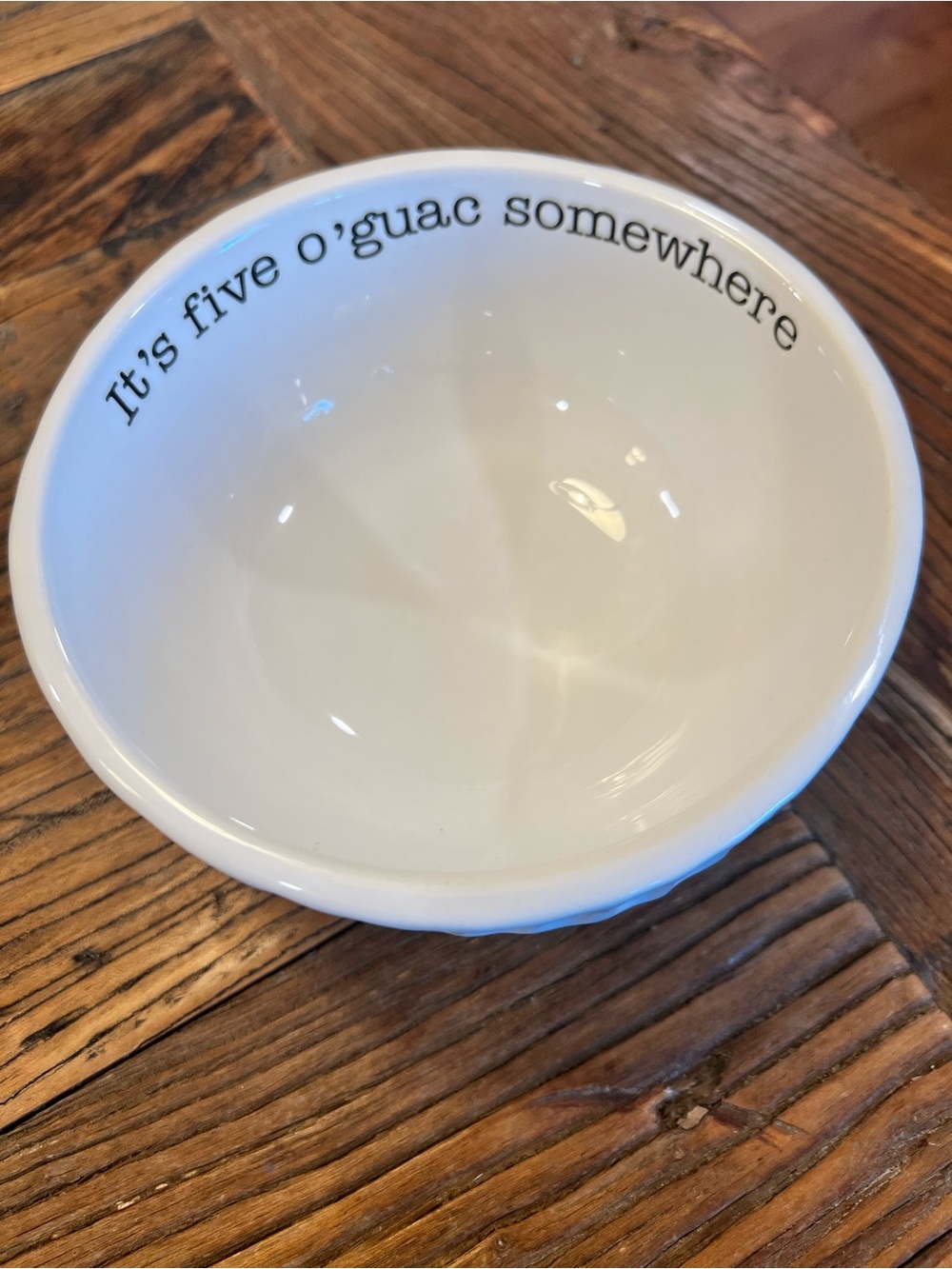 Mud pie dip bowl